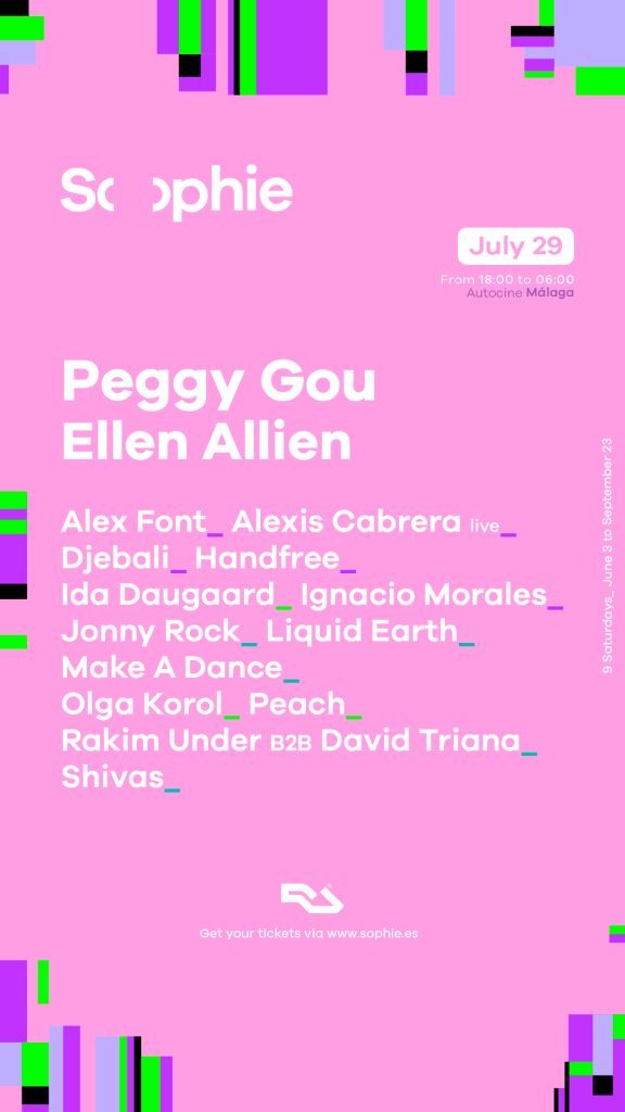Peggy Gou Malaga Sophie Festival