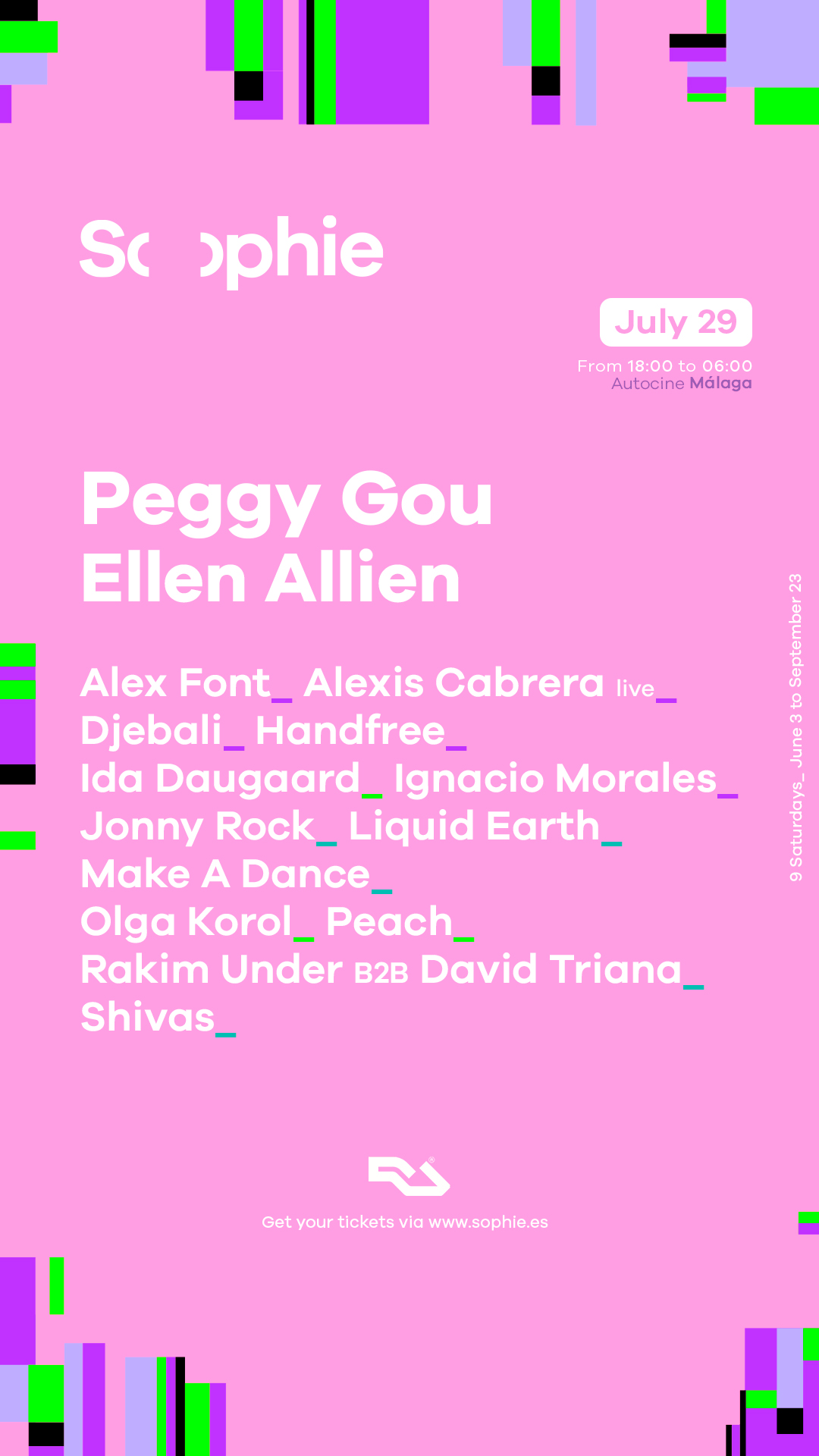 Peggy Gou Malaga Sophie Festival