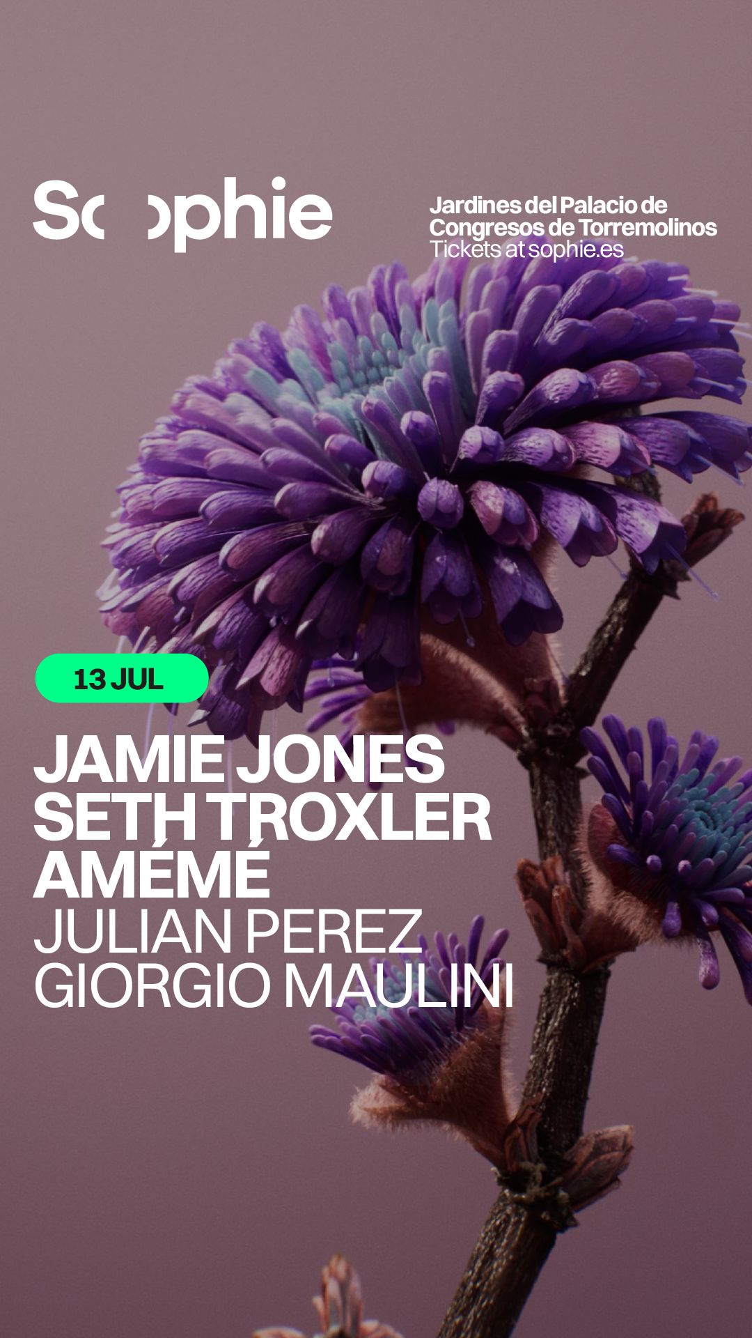 Jamie Jones Seth Troxler Malaga Sophie Festival